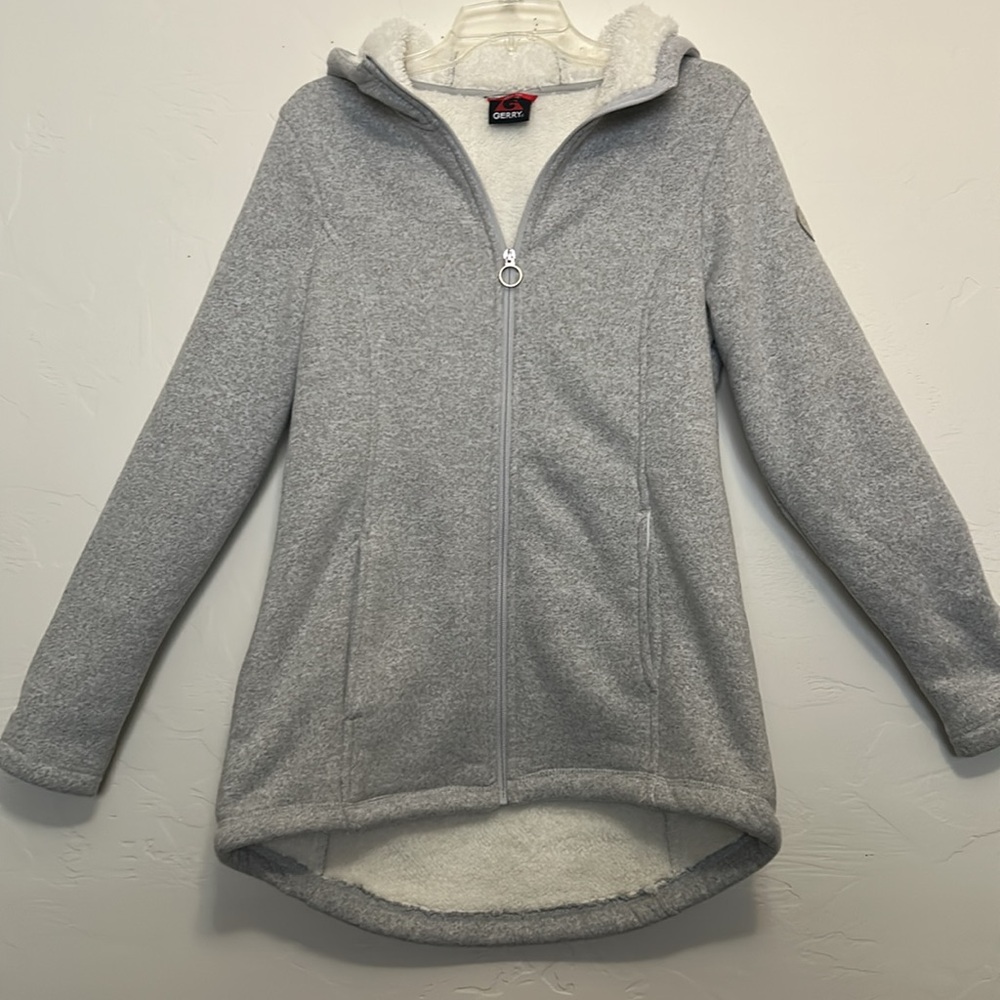 Gerry Light Grey Hooded Sweatshirt